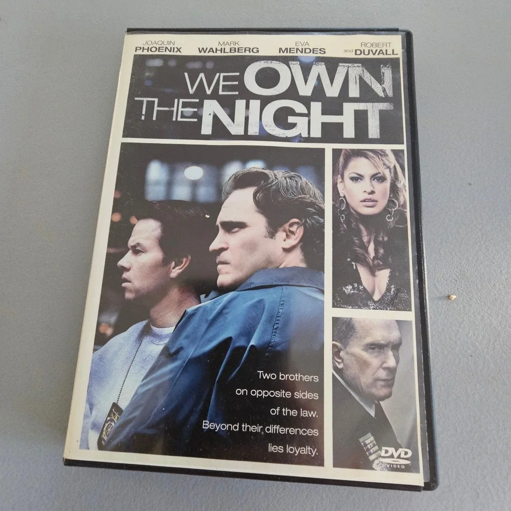 We Own The Night DVD Joaquin Phoenix Mark Wahlberg Crime Drama 2007 Movie